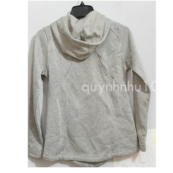 Eddie Bauer women Radiator Fleece 2.0 Long Full-zip hooded Jacket in  GRAY - Picture 8 of 9